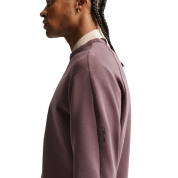 Blusão Nike 24.7 Impossiblysoft Dri-Fit Masculino - Marrom