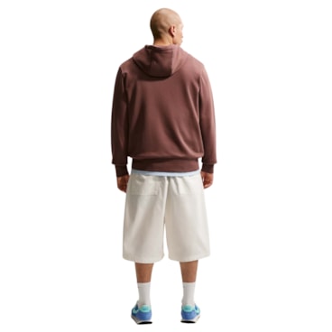 Blusao Nike Club Fleece Hoodie Masculino - Marrom