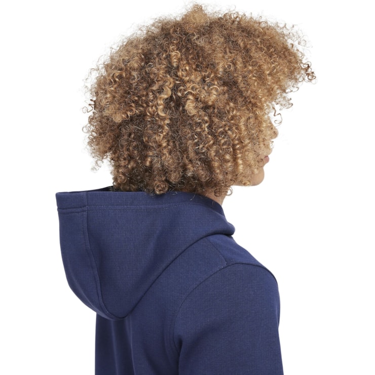 Blusão Nike Hoodie Sportswear Club Fleece Infantil - Marinho