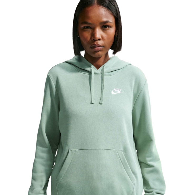 Blusão Nike Sportswear Club Fleece Feminino - Verde