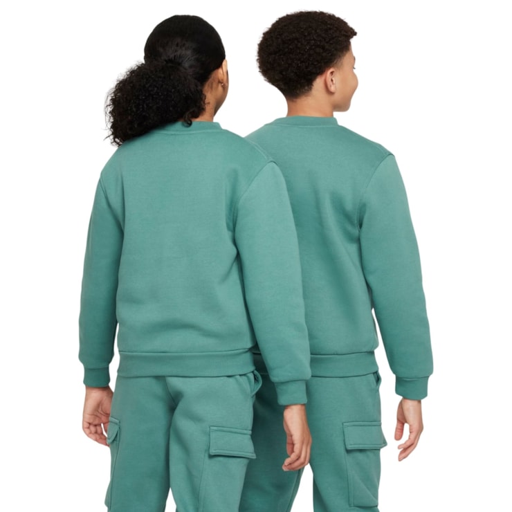 Blusão Nike Sportswear Club Fleece Infantil - Verde