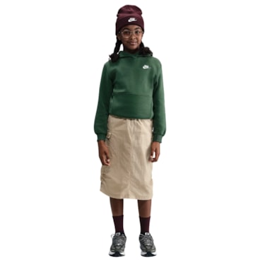 Blusão Nike Sportswear Club Fleece Infantil - Verde