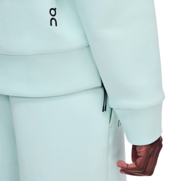 Blusão On Focus Tech Hoodie Feminino - Verde Claro
