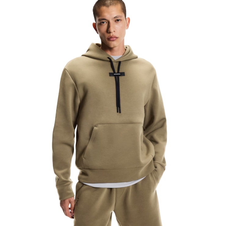 Blusão On Focus Tech Hoodie Masculino - Caqui