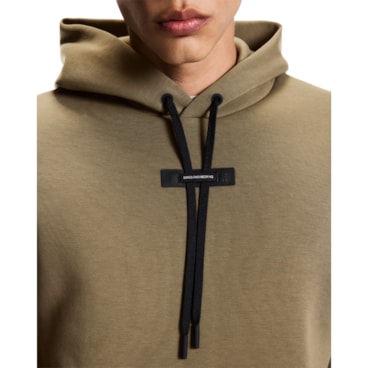 Blusão On Focus Tech Hoodie Masculino - Caqui