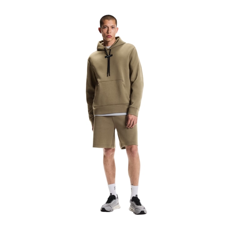 Blusão On Focus Tech Hoodie Masculino - Caqui