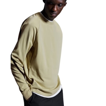 Blusão On Studio Crew Masculino - Bege
