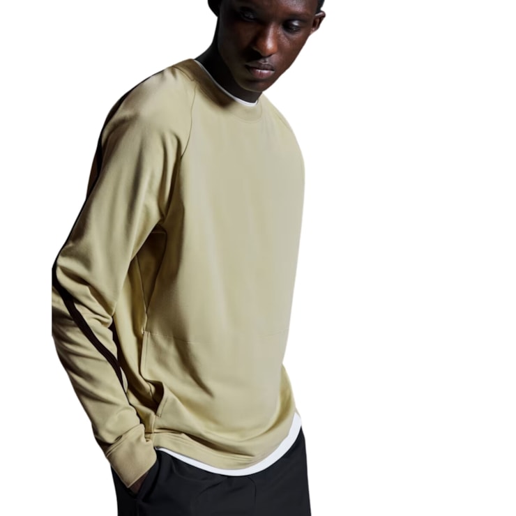 Blusão On Studio Crew Masculino - Bege