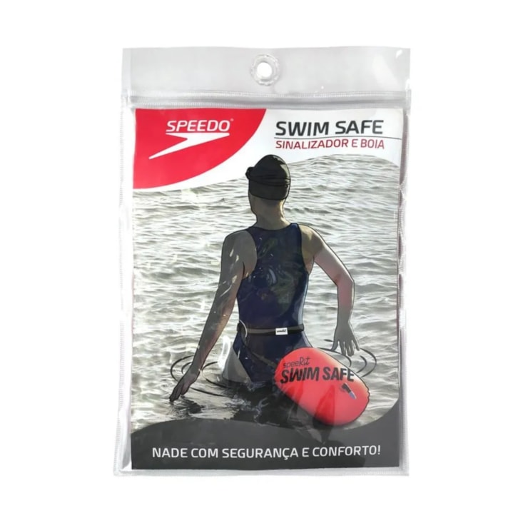 Boia De Flutuação Speedo 2 Em 1 Swim Safe Unissex - Laranja Neon