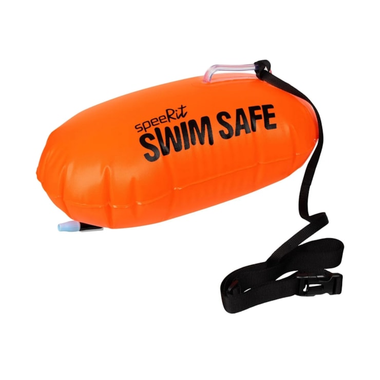 Boia De Flutuação Speedo 2 Em 1 Swim Safe Unissex - Laranja Neon