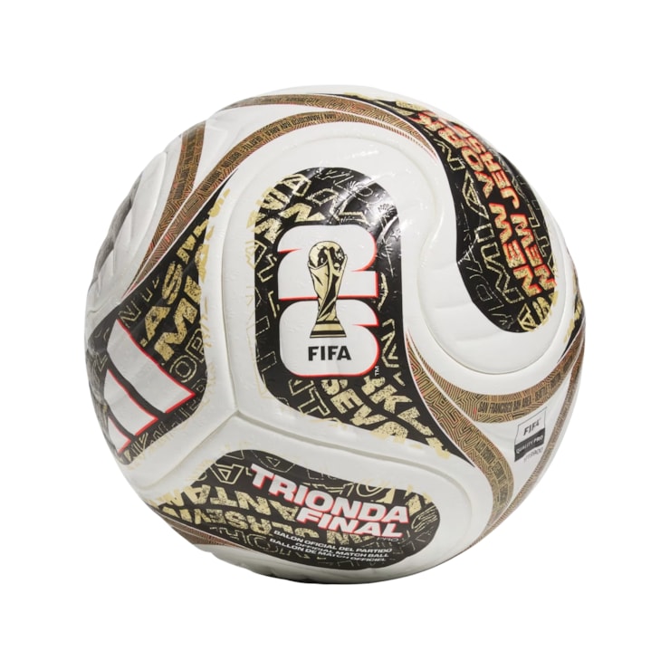 Bola Adidas Trionda Copa Do Mundo 2026 Finals Pro Unissex - Branca