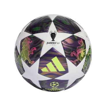 Bola Adidas Uefa Champions League Final Box Unissex - Roxa/Branca
