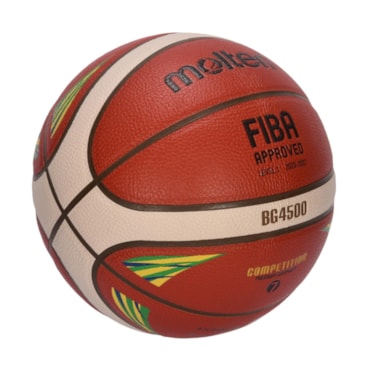 Bola Basquete Molten CBB Oficial FIBA T7 Unissex - Laranja