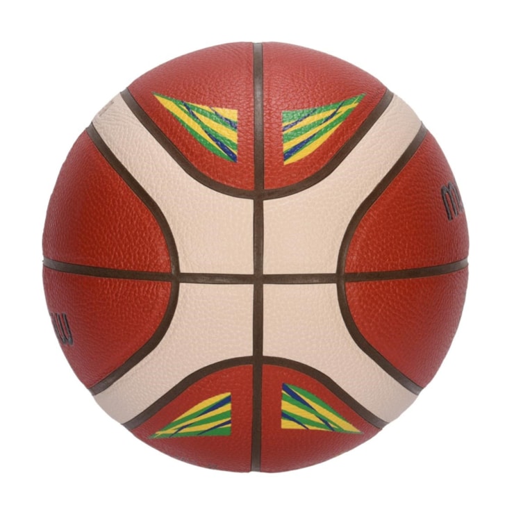Bola Basquete Molten CBB Oficial FIBA T7 Unissex - Laranja