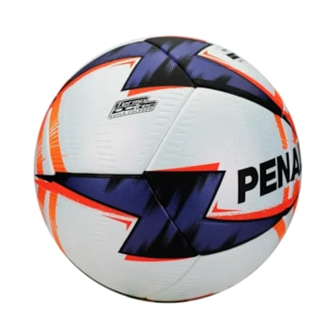 Bola Campo Oficial Penalty Mag11A XXVI Professional Unissex - Branca/Laranja