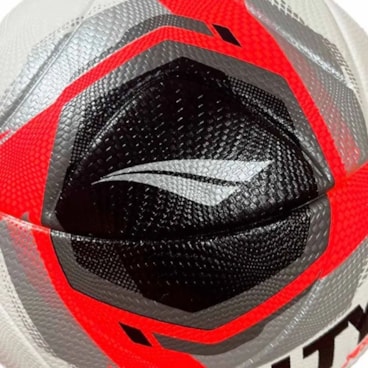 Bola Campo Penalty Paulistão S11 XXV Unissex - Branca/Laranja