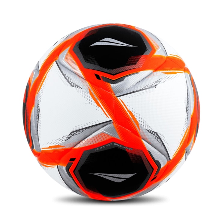 Bola Campo Penalty S11 Ecoknit XXV Unissex - Branca/Vermelha