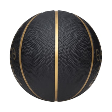 Bola De Basquete Spalding Varsity TF-150 Unissex - Preta/Dourada