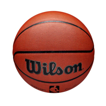 Bola De Basquete Wilson NBA Authentic Unissex - Laranja
