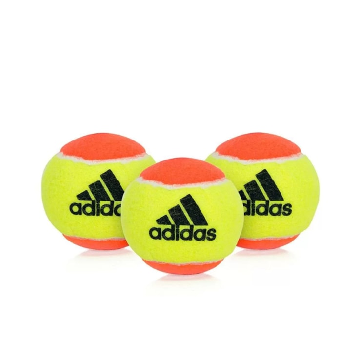 Bola De Beach Tennis Adidas Aditour X3 Unissex - Amarela/Laranja