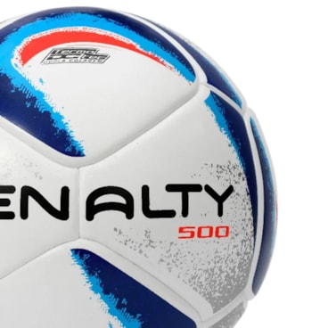 Bola De Futsal Penalty Max 500 Termotec Xxiv Unissex - Branca