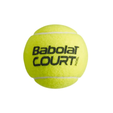 Bola de Padel Babolat Court X3 Unissex - Amarela