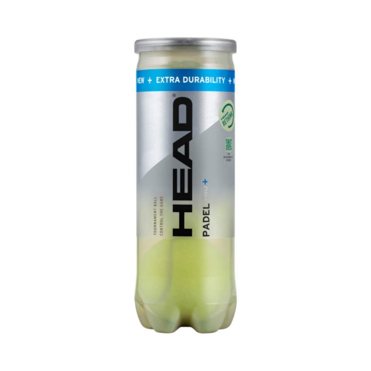 Bola de Padel Head Pro+ 3 Unidades Unissex - Amarela