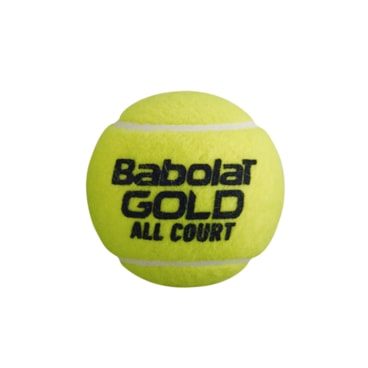 Bola de Tênis Babolat Gold All Court X4 Unissex - Amarela