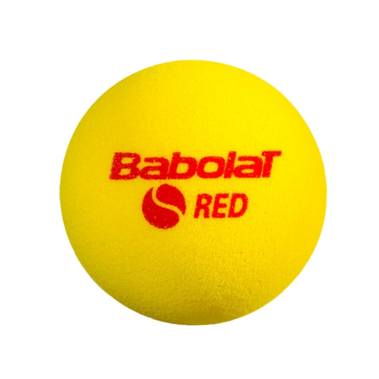 Bola de Tênis Babolat Red Felt X3 Unissex - Amarela/Vermelha