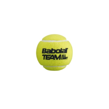 Bola de Tênis Babolat Team All Court X3 Unissex - Amarela