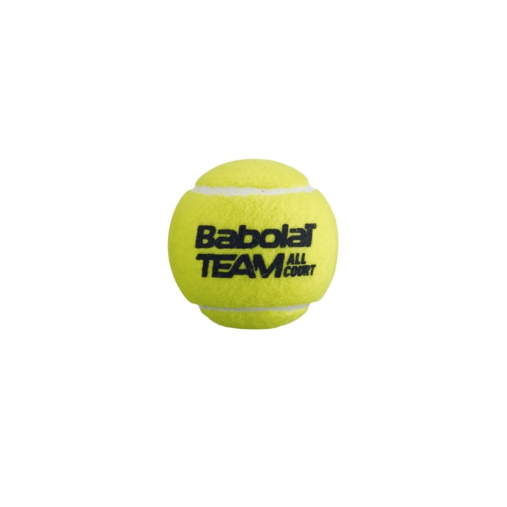 Bola de Tênis Babolat Team All Court X3 Unissex - Amarela