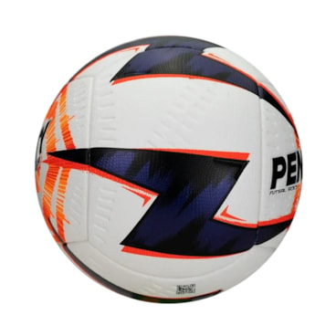Bola Futsal Penalty Mag11A R2 XXVI Unissex - Branca/Laranja