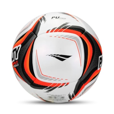 Bola Futsal Penalty Max 1000 XXVI Unissex - Branca/Laranja