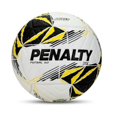 Bola Futsal Penalty Rx 50 XXVI Infantil - Branca/Amarela