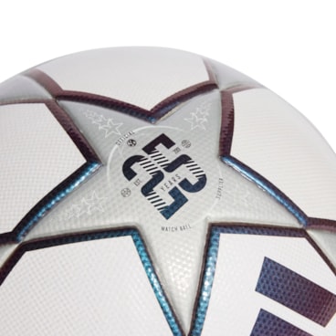 Bola III Adidas Uefa Champions League Unissex - Branca/Prata
