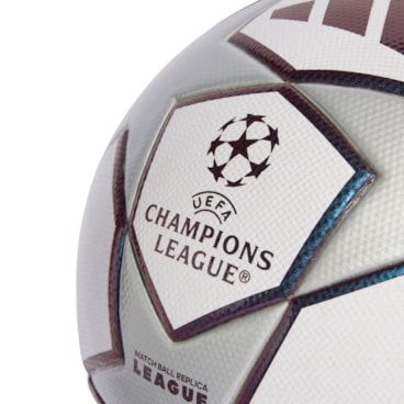 Bola III Adidas Uefa Champions League Unissex - Branca/Prata