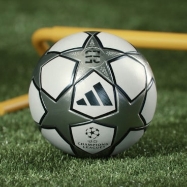 Bola III Adidas Uefa Champions League Unissex - Branca/Prata