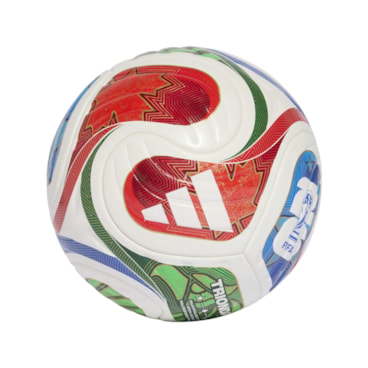 Bola Pro Oficial Adidas Trionda Copa Do Mundo 2026 Box Unissex - Branca/Azul