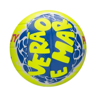 Bola Vôlei De Praia Penalty Fun XXVI Unissex - Amarela/Azul