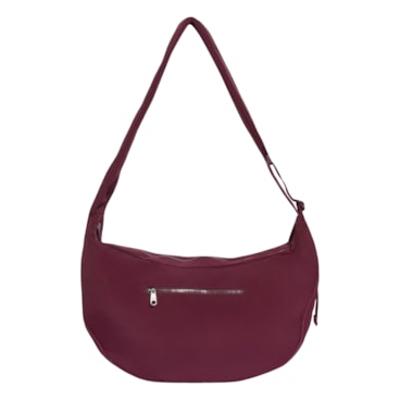 Bolsa Adidas Tiracolo Meia-Lua Everyday Icons Unissex - Bordô