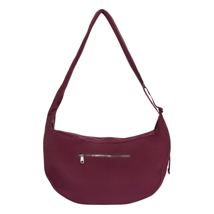 Bolsa Adidas Tiracolo Meia-Lua Everyday Icons Unissex - Bordô