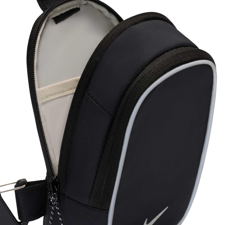 Bolsa Transversal Nike Commute Reflective 1L Unissex - Preta