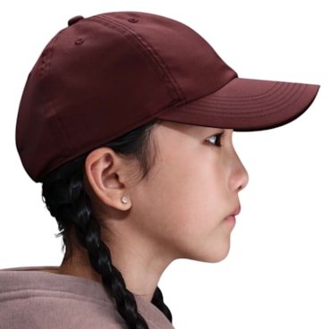 Boné Nike Dri-Fit Swoosh Metal Club Infantil - Vinho