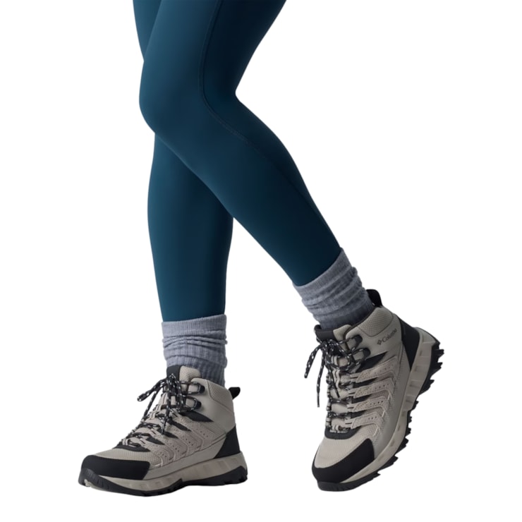 Bota Columbia Strata Trail Mid Feminina - Cinza