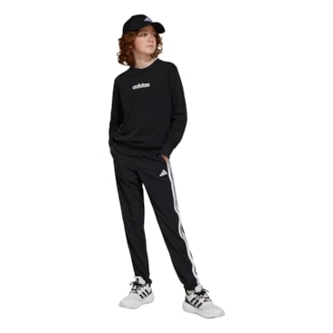 Calça Adidas Essentials Climacool Infantil - Preta