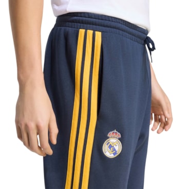 Calça Adidas Real Madrid DNA Masculina - Azul Escuro