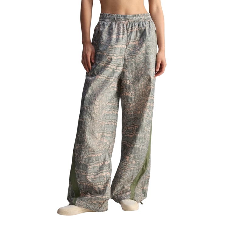 Calça Adidas Track Suit Stella Mccartney Feminina - Verde Estampada
