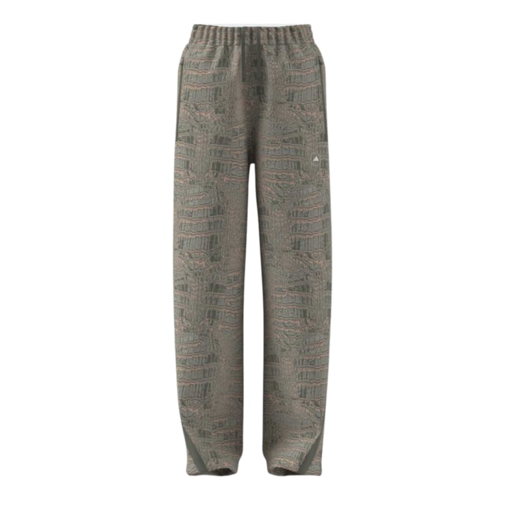 Calça Adidas Track Suit Stella Mccartney Feminina - Verde Estampada