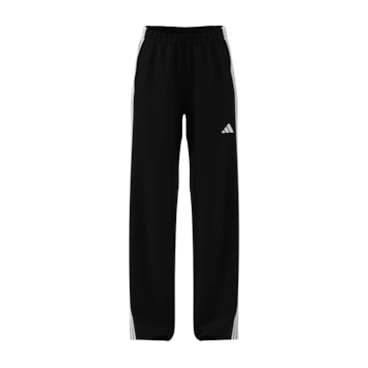 Calça Adidas Treino Dayready Perna Larga Feminina - Preta