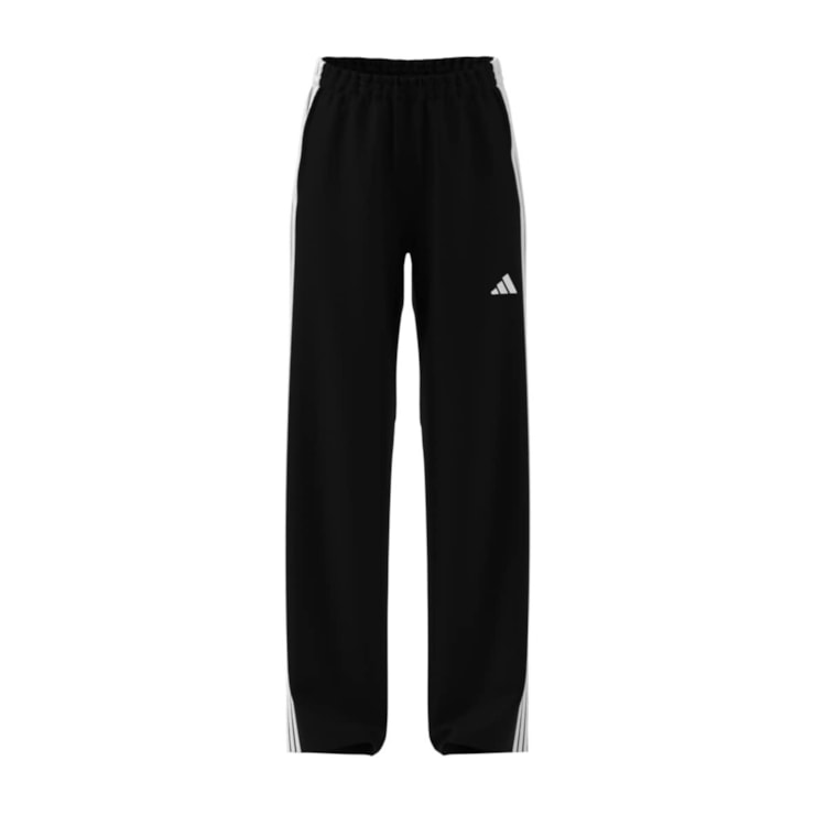 Calça Adidas Treino Dayready Perna Larga Feminina - Preta